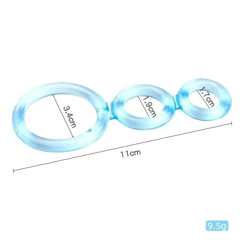 Prostate Lock Ring Triple Locking Ring Q508009 - SMTASTE